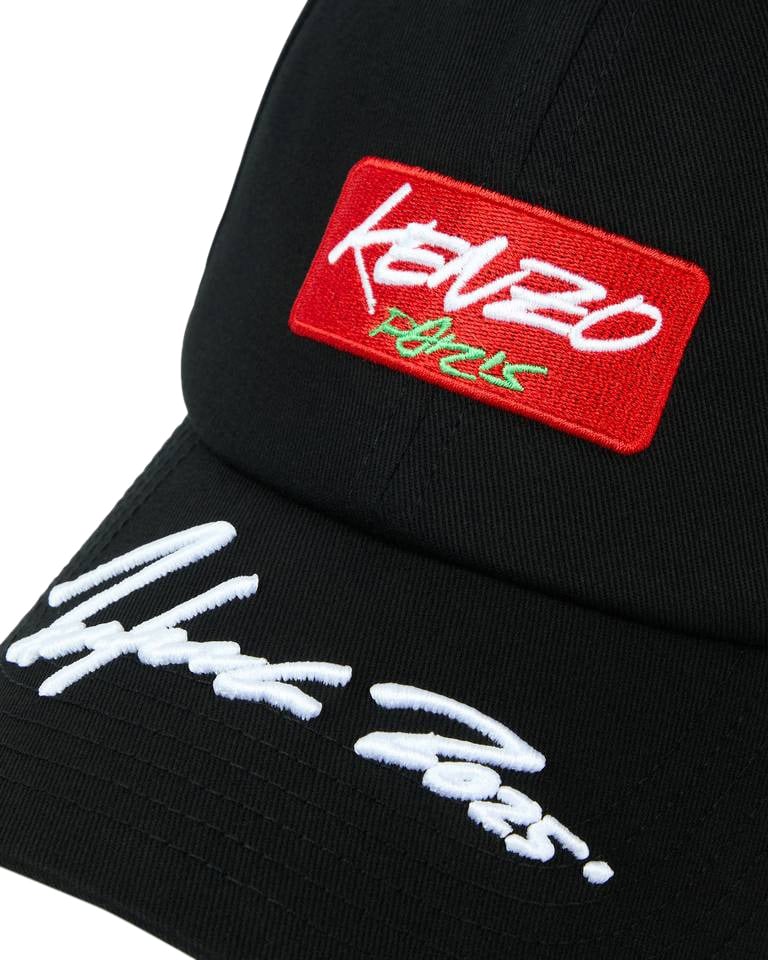 Kenzo casquette a logo brode 3 Zwart