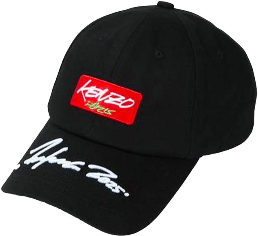 Kenzo casquette a logo brode 3 Zwart
