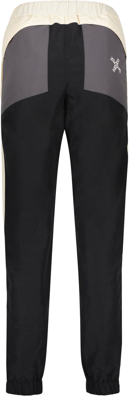 Kenzo Techno fabric track pants Zwart