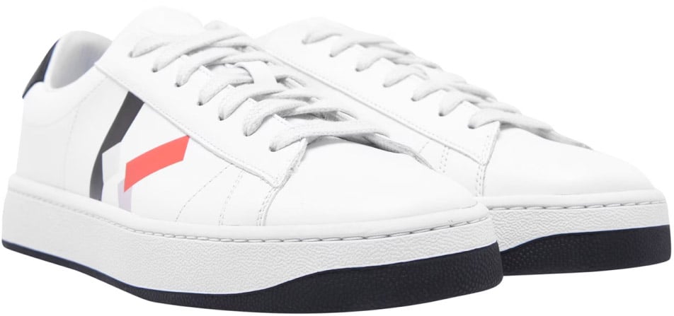 Kenzo Kourt K Logo Low-top Sneakers Wit