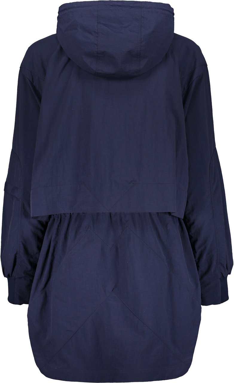 Kenzo Technical fabric hooded jacket Blauw