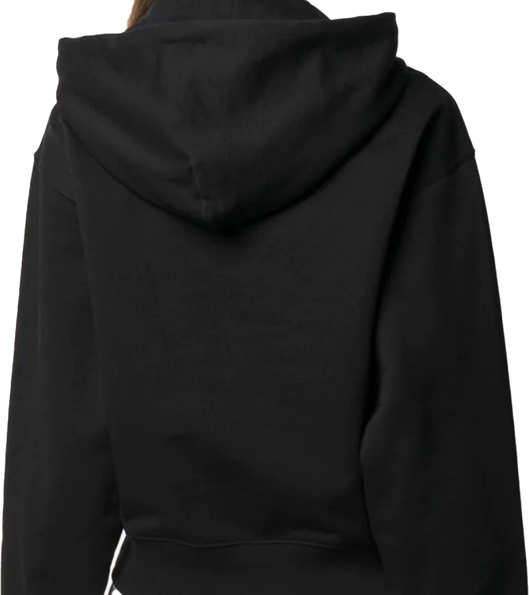 Kenzo Tiger Crest Logo Boxy Hoodie Zwart