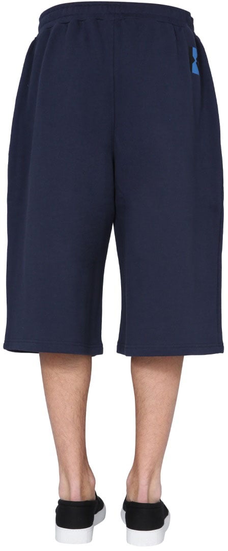 Kenzo Cotton Sweatshirt Shorts Zwart