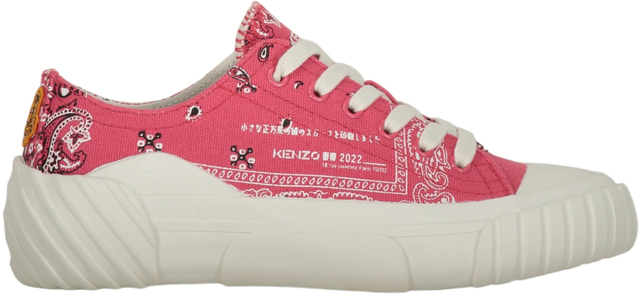 Kenzo Canvas low-top sneakers Roze