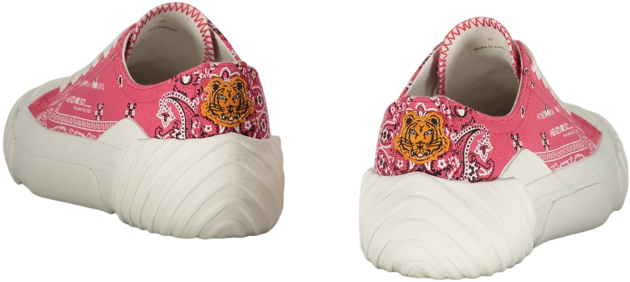 Kenzo Canvas low-top sneakers Roze