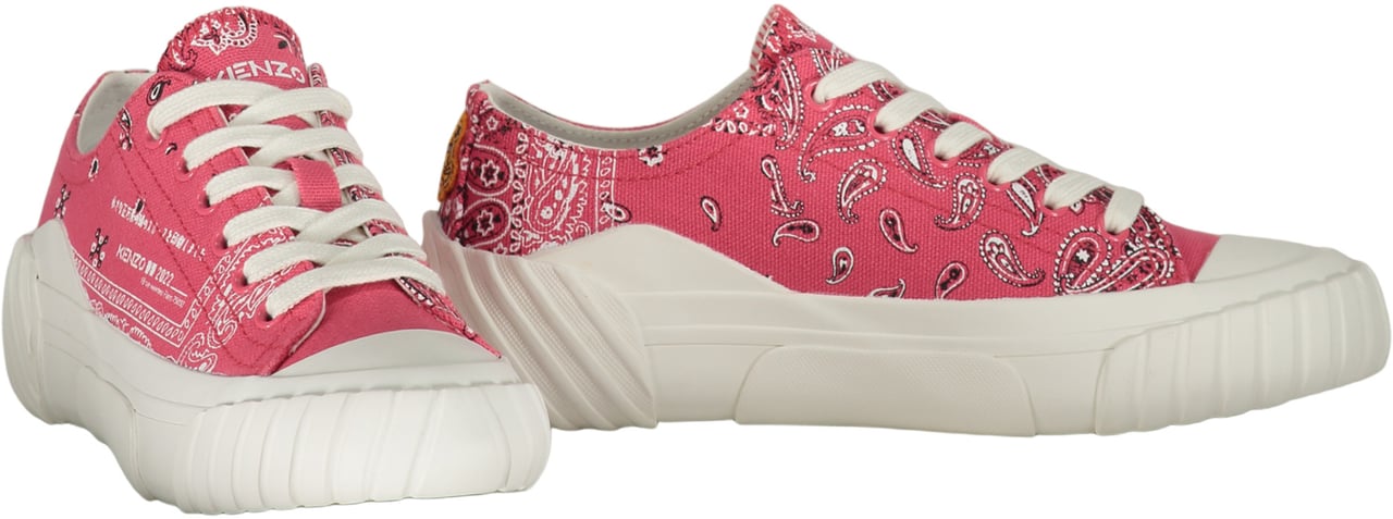 Kenzo Canvas low-top sneakers Roze
