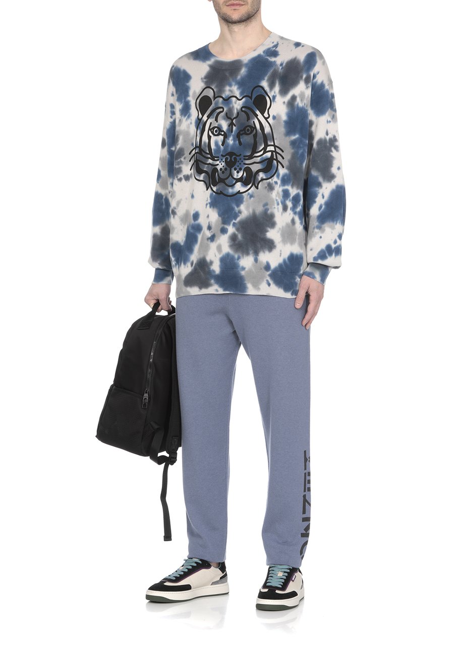 Kenzo Trousers Glacier Wit