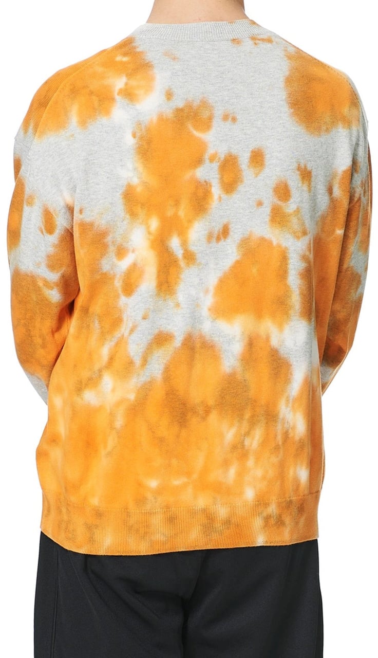 Kenzo Kenzo Tie Dye Tiger Sweater Oranje