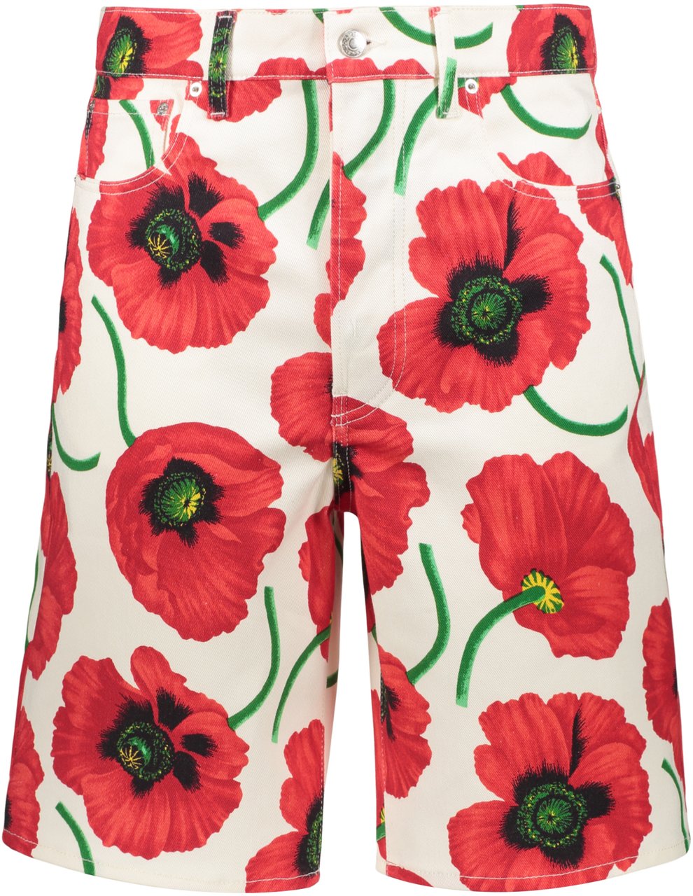 Kenzo Bermuda jeans Wit