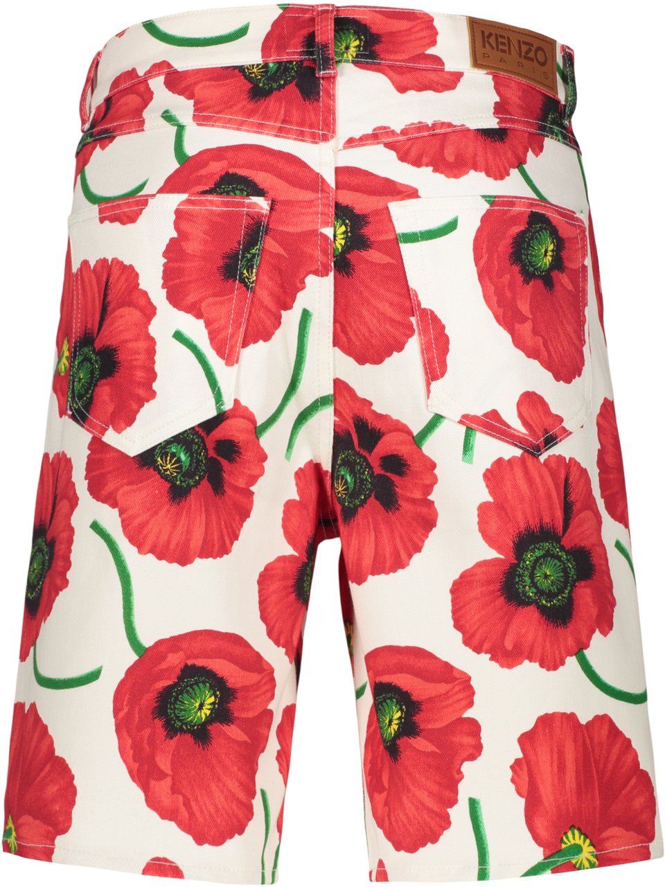 Kenzo Bermuda jeans Wit