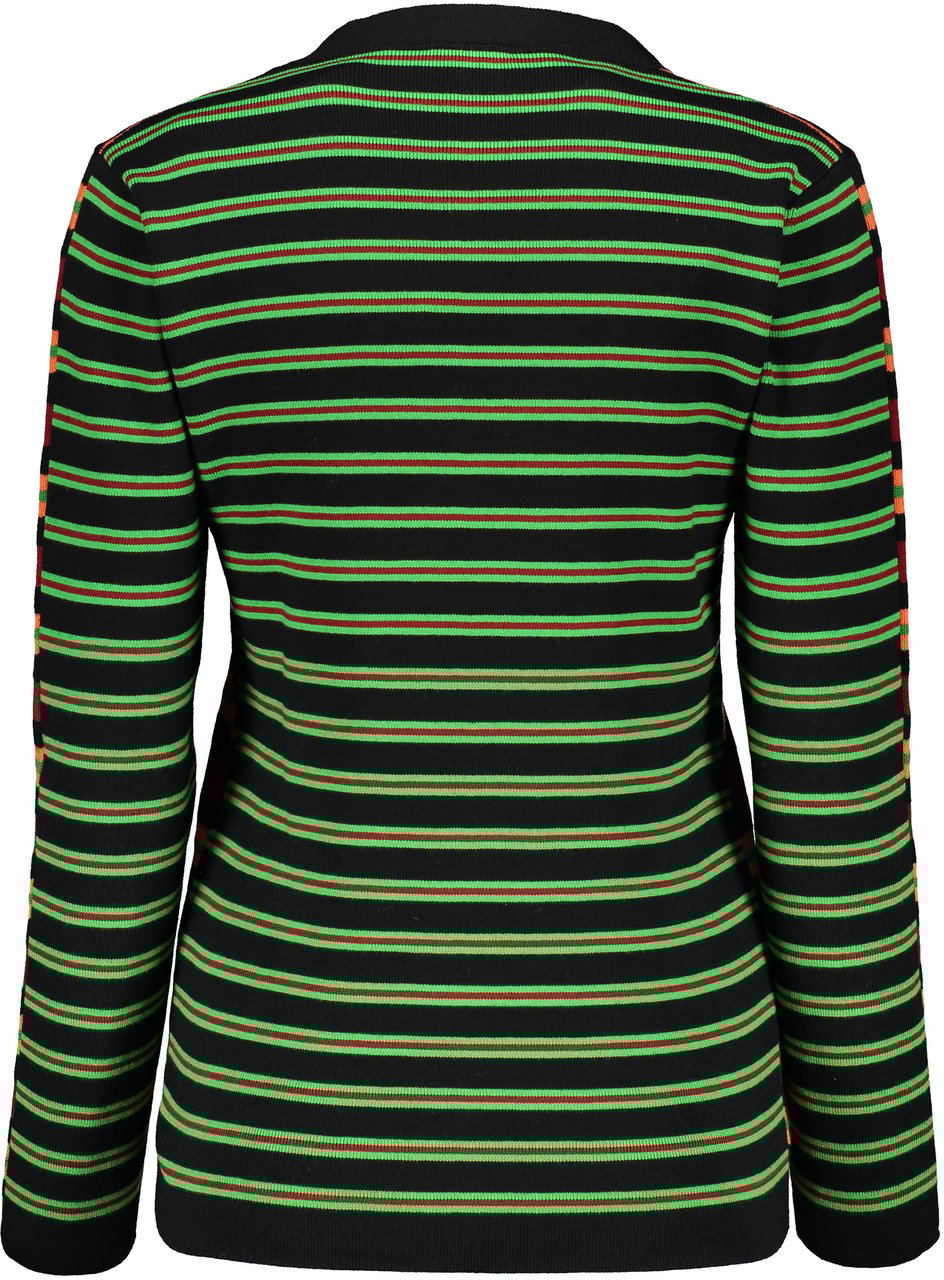 Kenzo Jacquard knit cardigan Rood