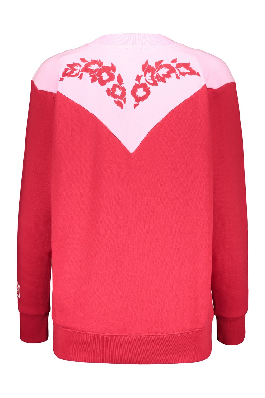 Kenzo Cotton crew-neck sweatshirt Rood