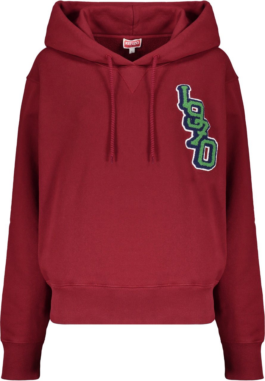 Kenzo Cotton hoodie Rood