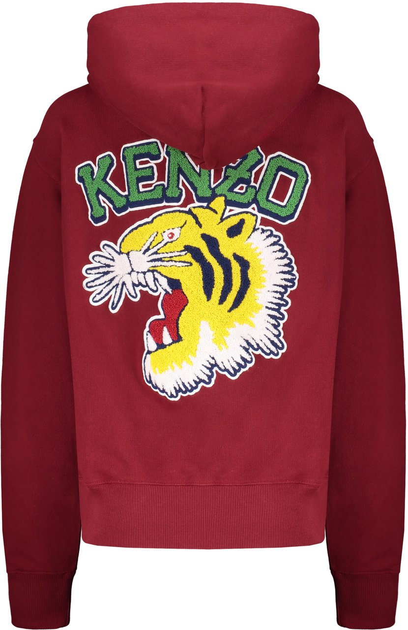 Kenzo Cotton hoodie Rood