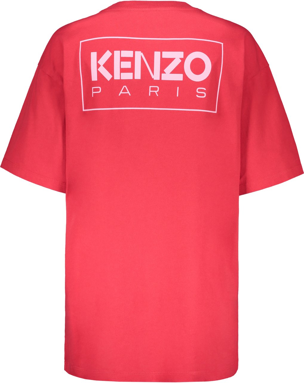 Kenzo Logo cotton t-shirt Rood