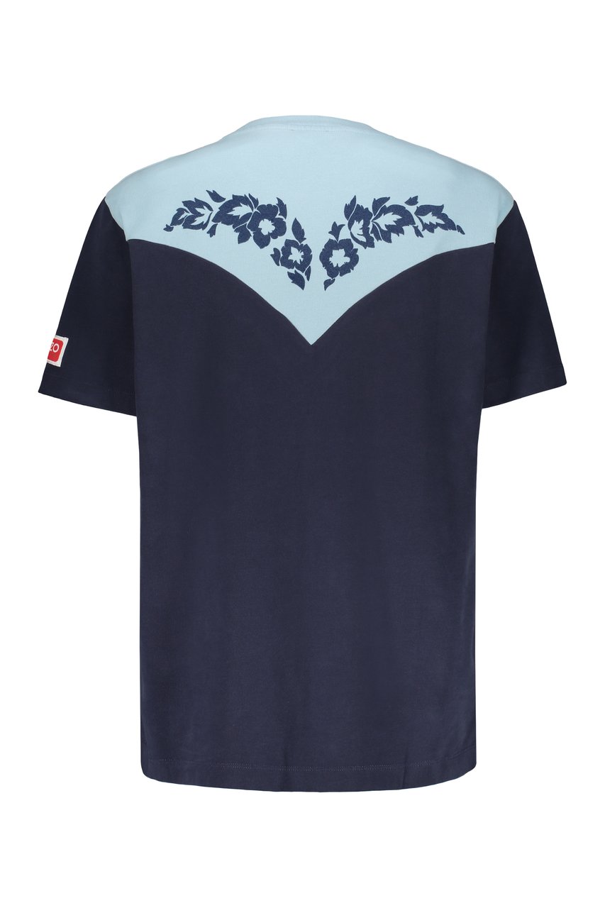 Kenzo Crew-neck t-shirt Blauw