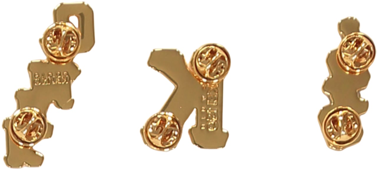 Kenzo Set of 3 pins Goud