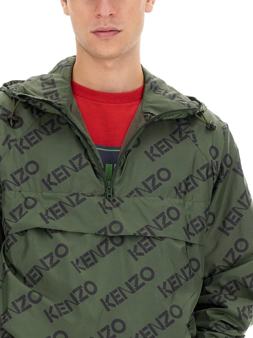 Kenzo Monogram Jacket Grijs