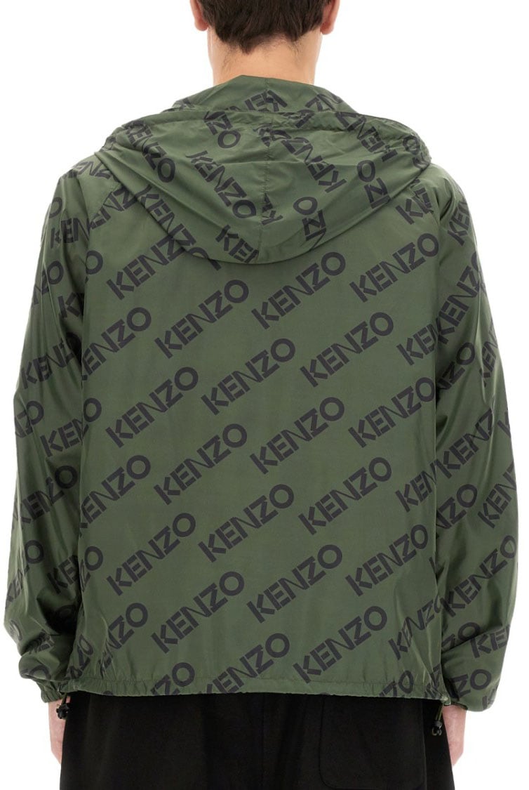 Kenzo Monogram Jacket Grijs