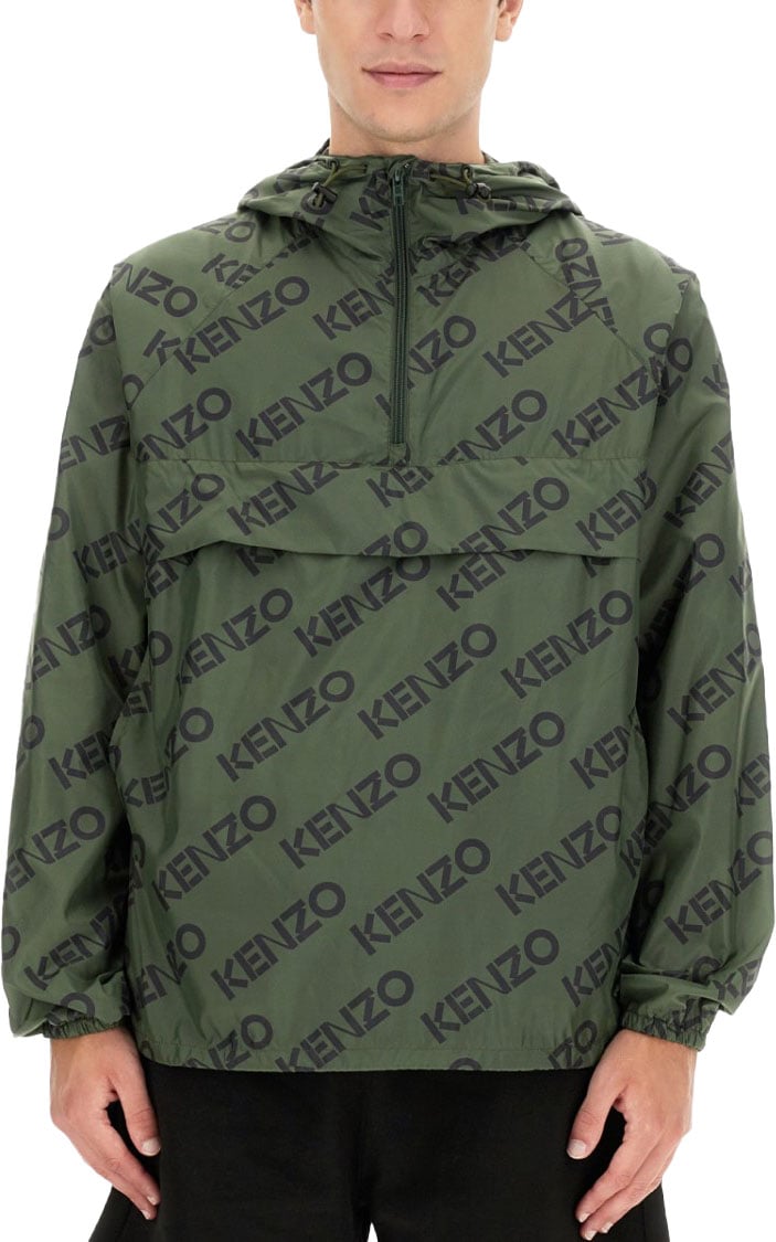 Kenzo Monogram Jacket Grijs