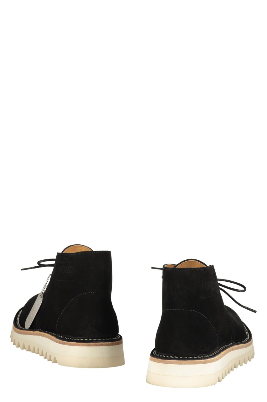 Kenzo Suede desert boots Zwart