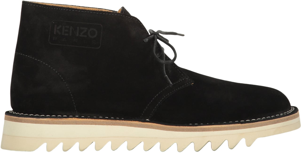 Kenzo Suede desert boots Zwart