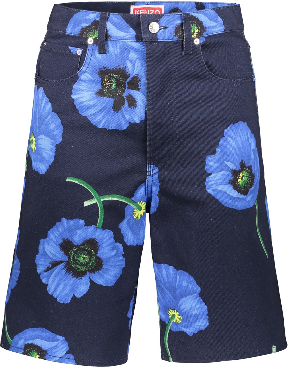 Kenzo Bermuda jeans Blauw