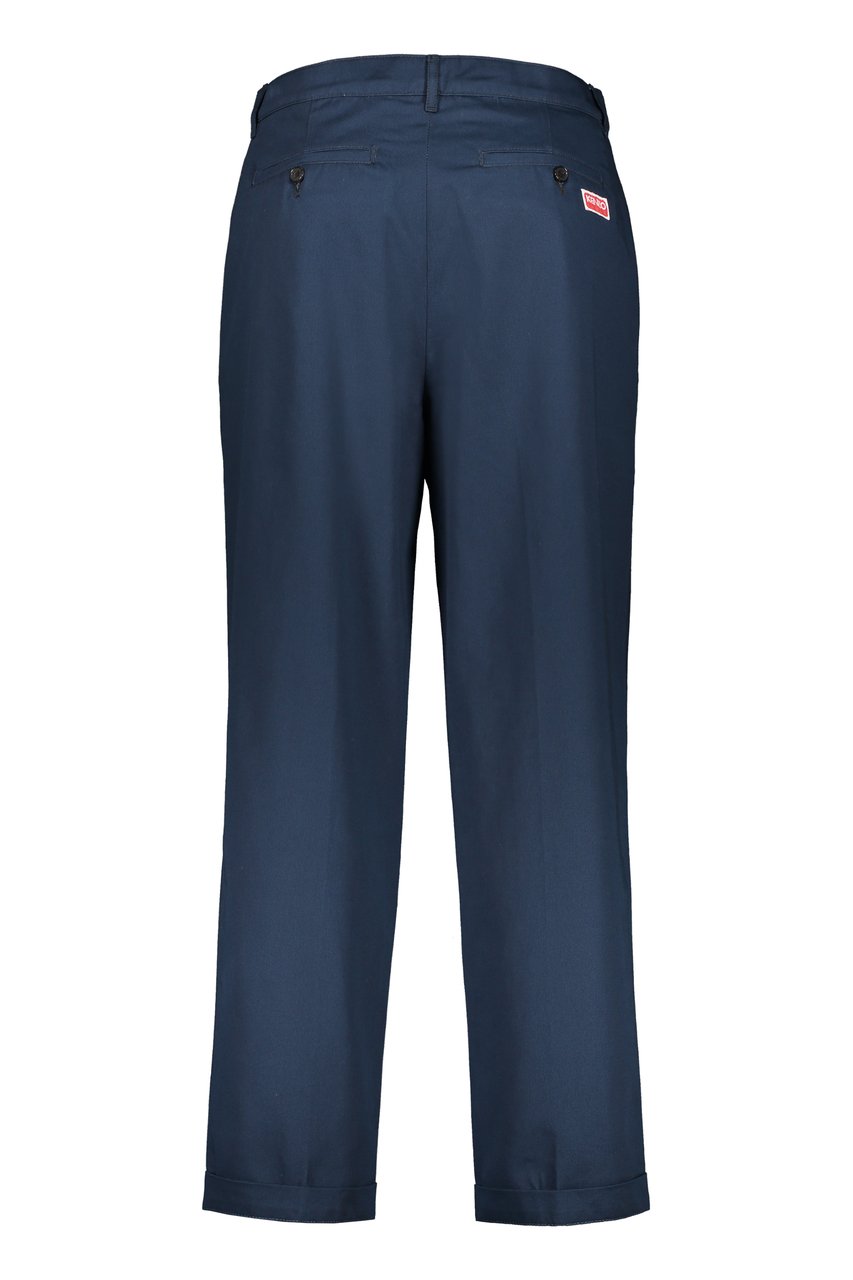 Kenzo Cotton Chino trousers Blauw