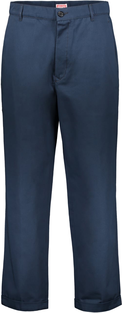 Kenzo Cotton Chino trousers Blauw