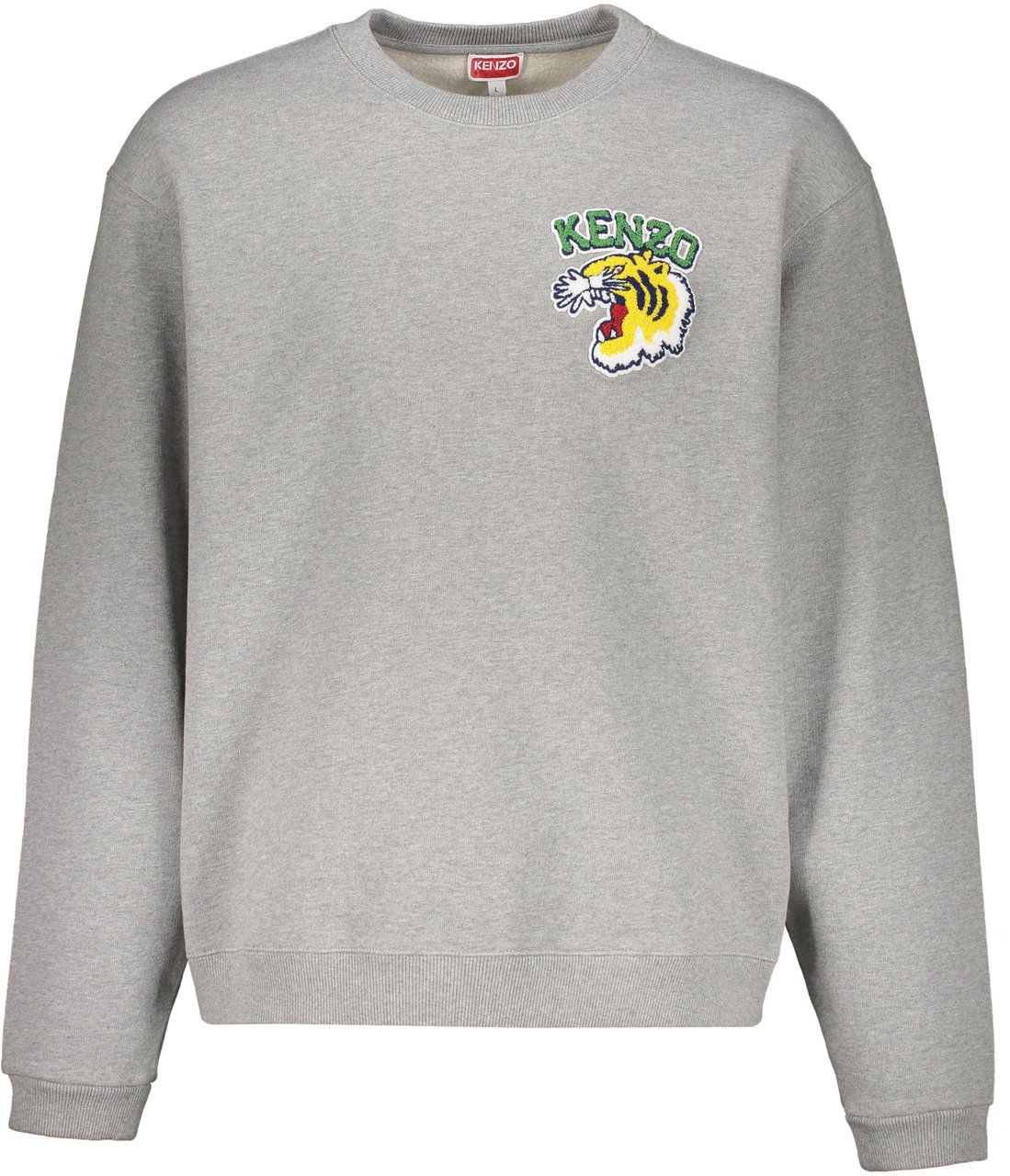 Kenzo Cotton crew-neck sweatshirt Grijs