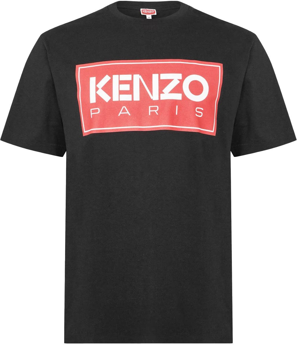Kenzo Classic Box Logo T-shirt Zwart