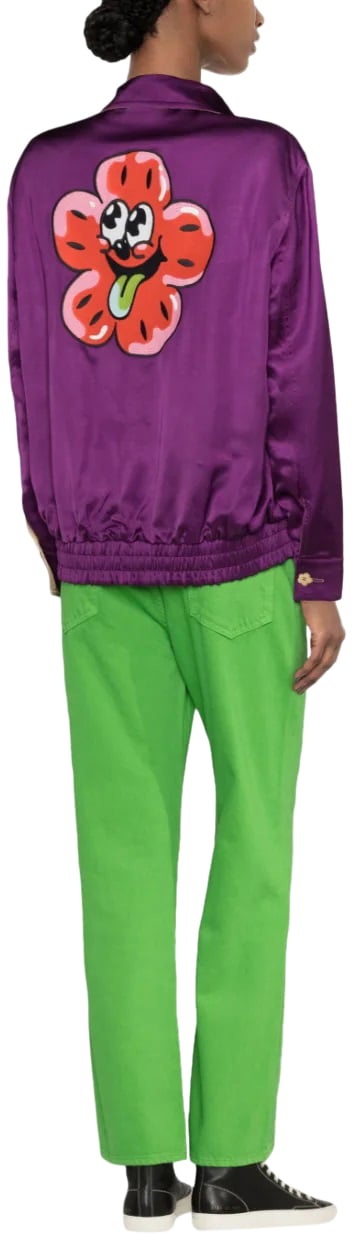 Kenzo blouson purple Paars