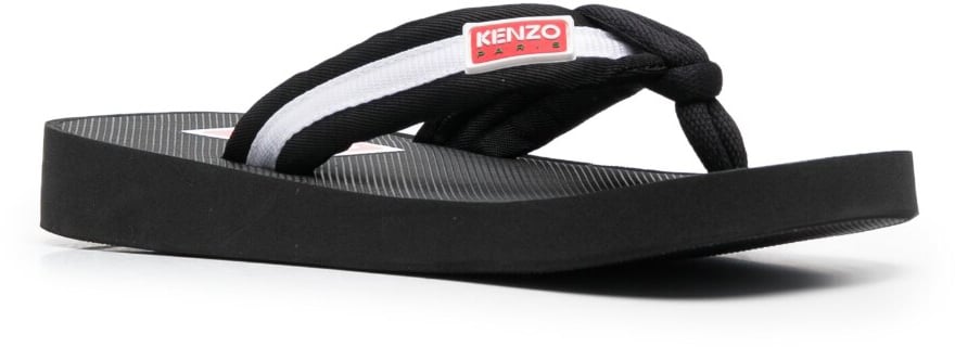 Kenzo Sandals Black Zwart