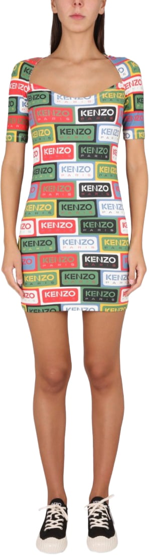 Kenzo Bodycon Dress 'Kenzo Labels' Divers