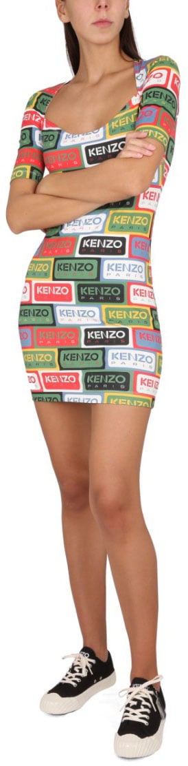 Kenzo Bodycon Dress 'Kenzo Labels' Divers