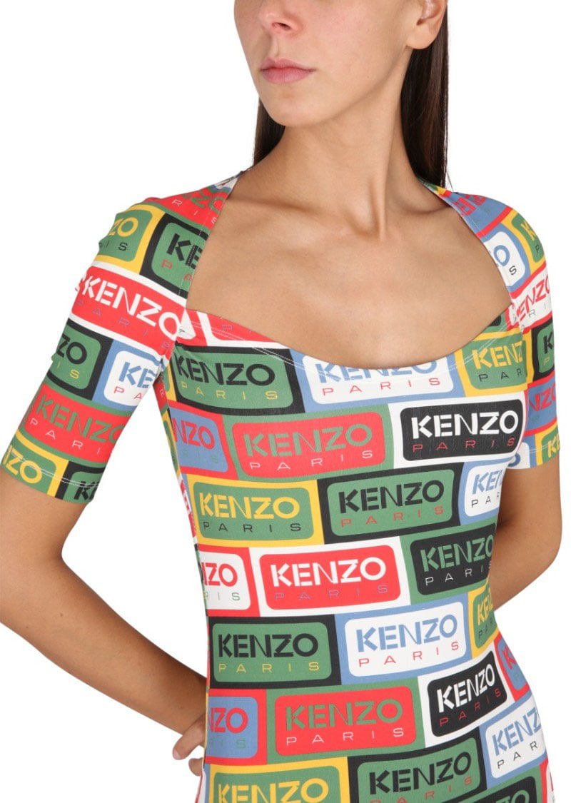 Kenzo Bodycon Dress 'Kenzo Labels' Divers