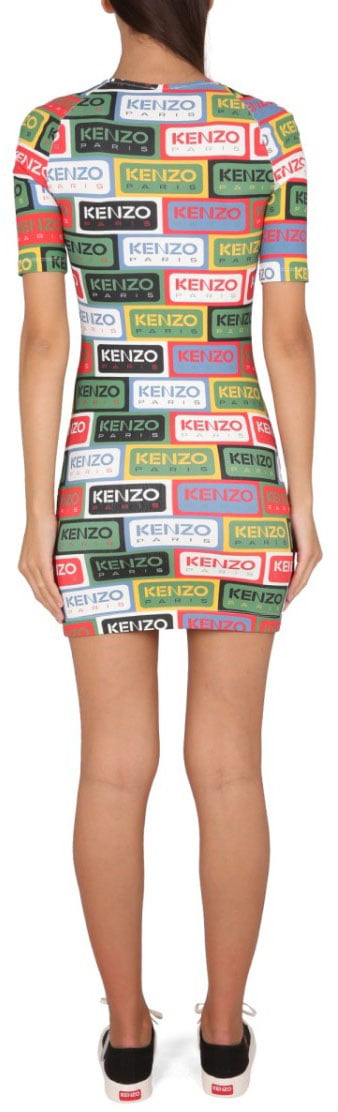 Kenzo Bodycon Dress 'Kenzo Labels' Divers
