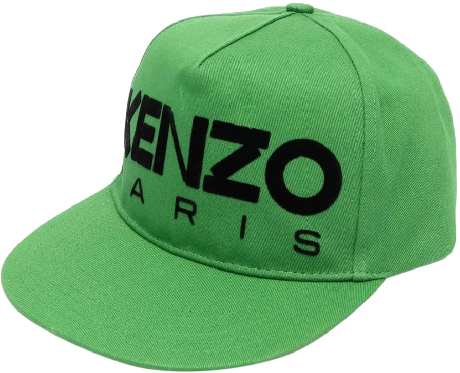 Kenzo Square Oversize Logo Baseball Cap Groen