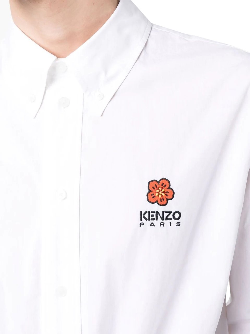 Kenzo chemise white Wit
