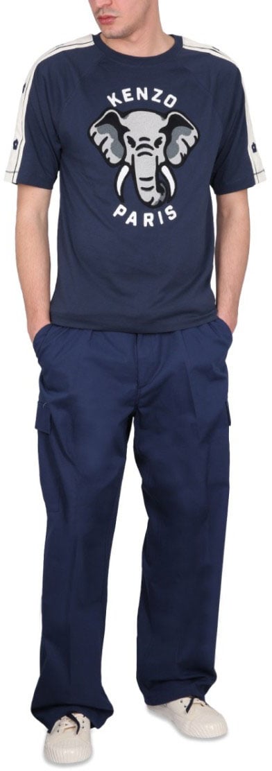 Kenzo Cargo Pants Blauw