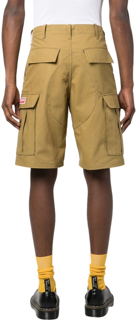 Kenzo Shorts Brown Bruin