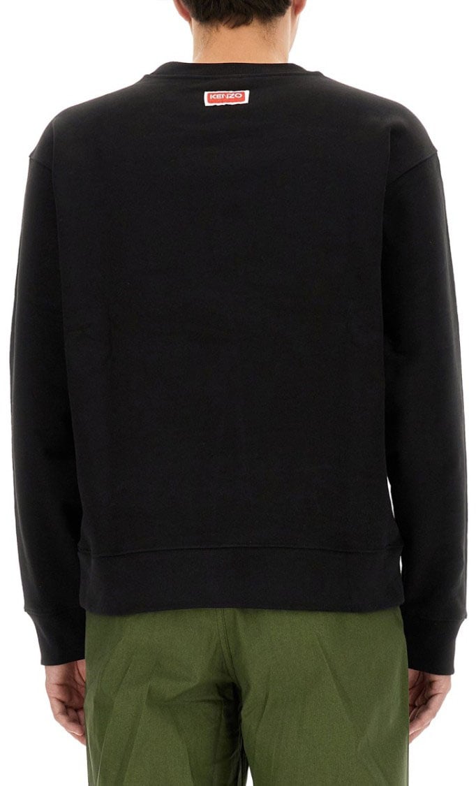 Kenzo Flower Boke Sweatshirt Zwart