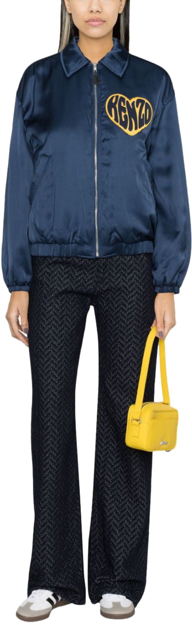 Kenzo Jackets Blue Blauw