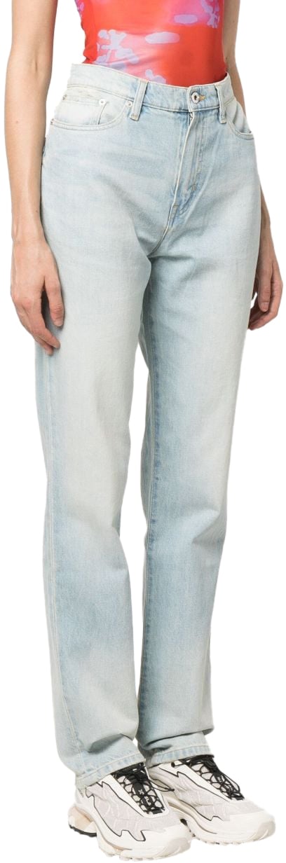 Kenzo Trousers Stone Grijs