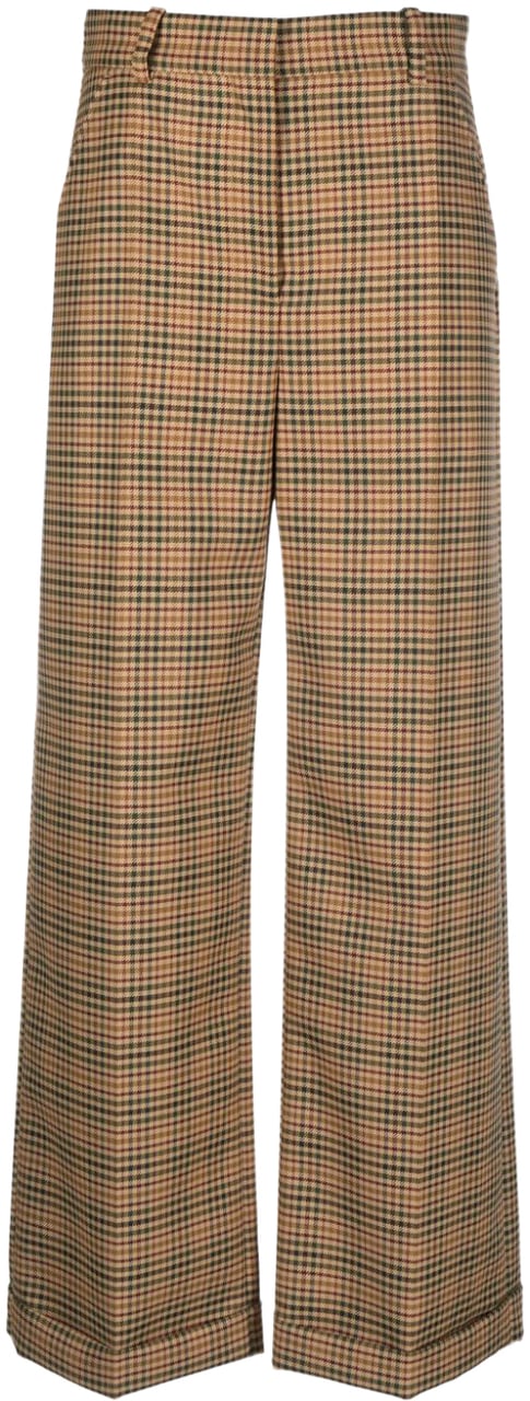 Kenzo Trousers Brown Bruin