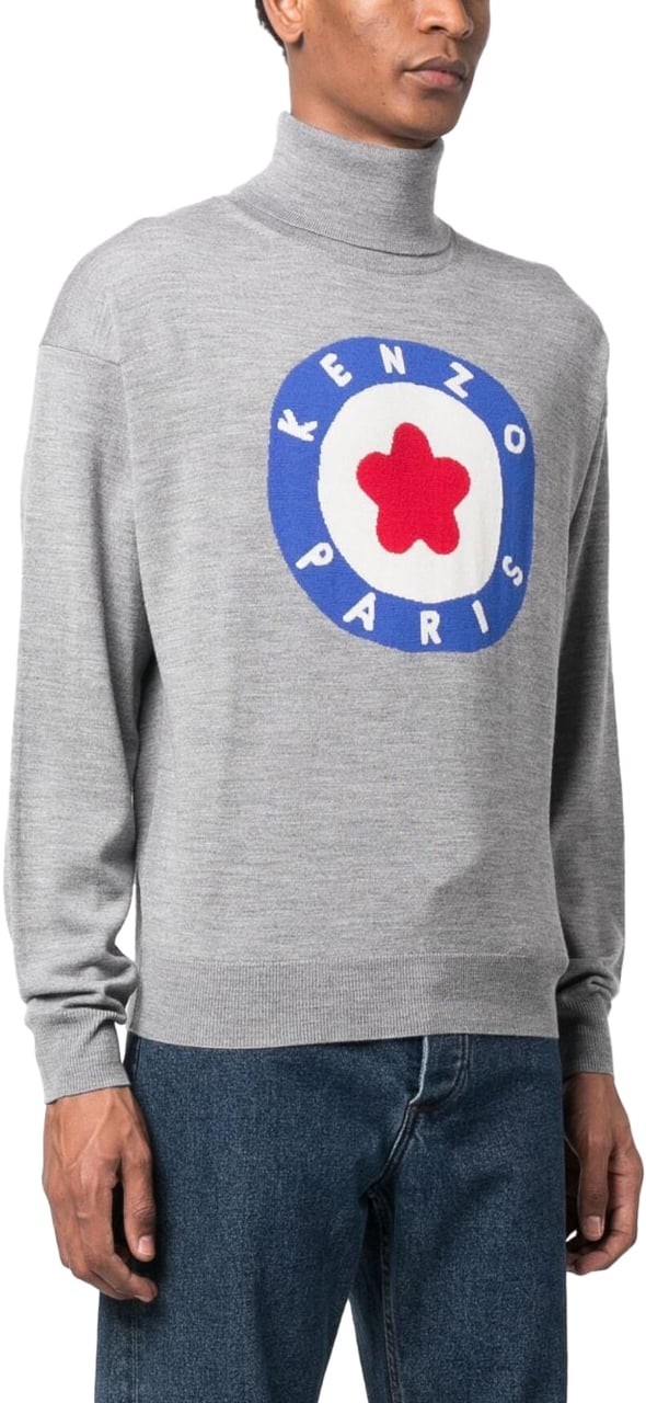 Kenzo Sweaters Gris Perle Grijs