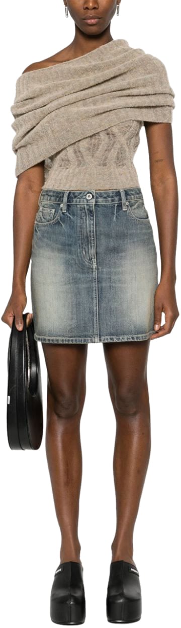 Kenzo Skirts Dirty Stone Grijs
