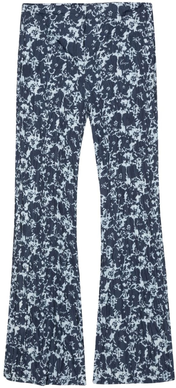 Kenzo Trousers Blue Blauw