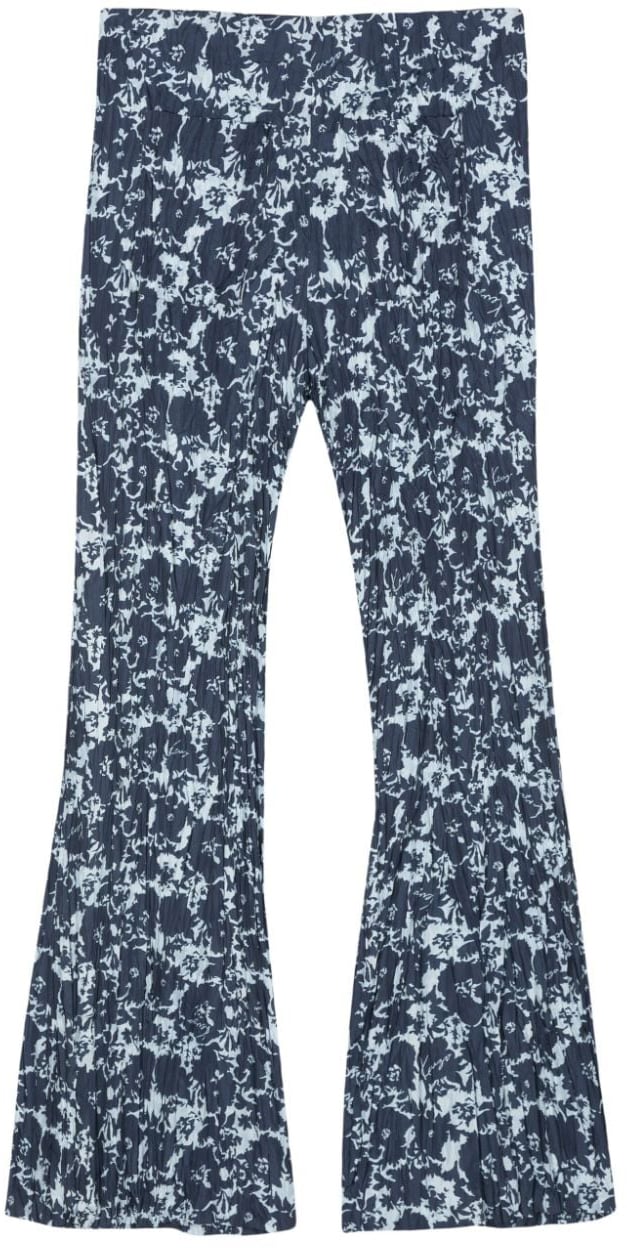 Kenzo Trousers Blue Blauw
