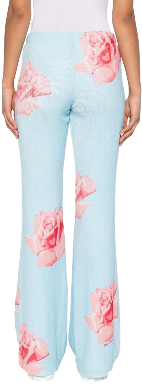 Kenzo Trousers Blue Blauw